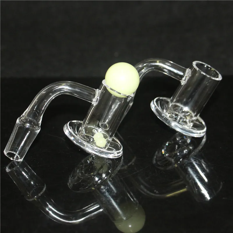 Banger al quarzo fumatori con perle di terp per tappo di carb Maschio Femmina terp slurper Chiodo banger senza cupola per pipa ad acqua bong Dab Rig