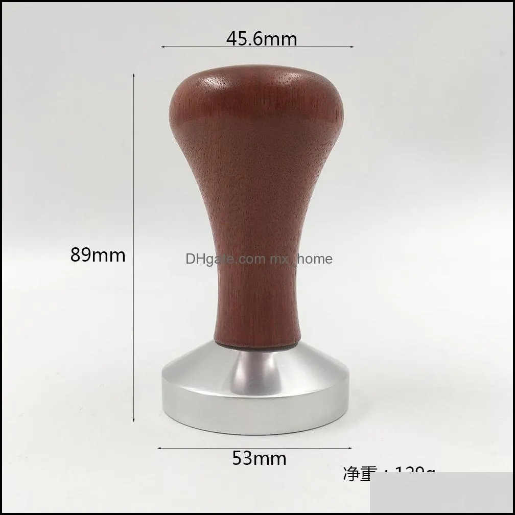 household coffee machine handle tamping device handle-powder cloth aluminum powder coffee press hammer powder-device