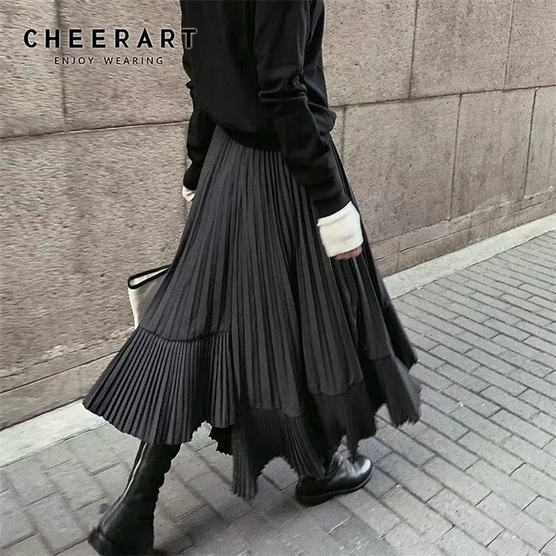 スカート melthelady back pleats skirt Black BONBOM | Box Pleat Skirt Pants | Women | Lane Crawford