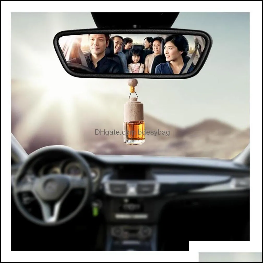 car air freshener automobiles diffuser perfume hanging bottle pendant scent in accessories gift