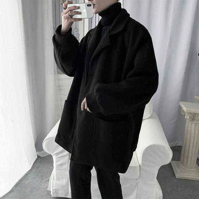 Мужские шерстяные смеси модное пальто осень зимнее, перечисляя шерстяные среды.