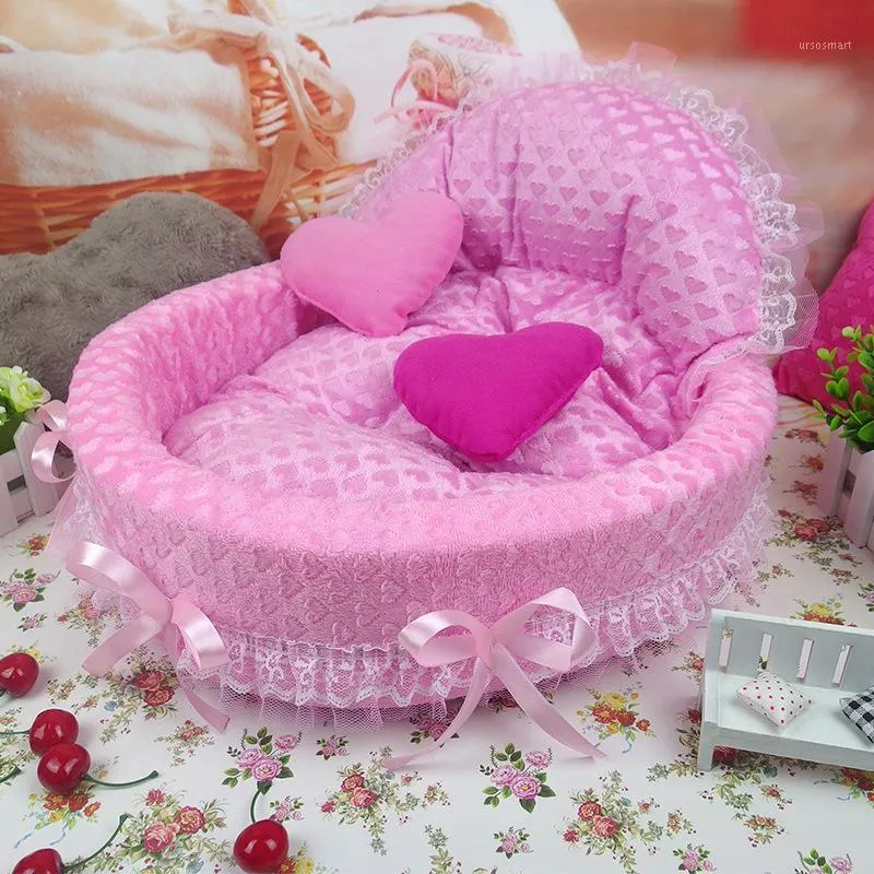 Cat Beds & Furniture Luxury House Kennel Nest Mat Pet Dog Bag Bed For Small Medium Dogs Sofa
