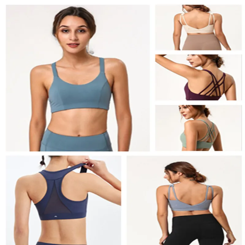 Summer Yoga Wear Ladies Sports Fitness BH Garge Beautiful Back Underwear Bra Align LU-07 LU