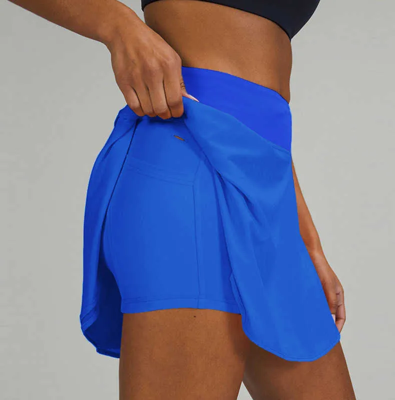 Summer Sports Shorts Skirt Loose Fit Yoga Skirted Leggings For Women,  Running, Fitness, And Workout Light Proof Double Layer Hot Pants For Gym  And Casual Wear From Luyogaworld, $21.92