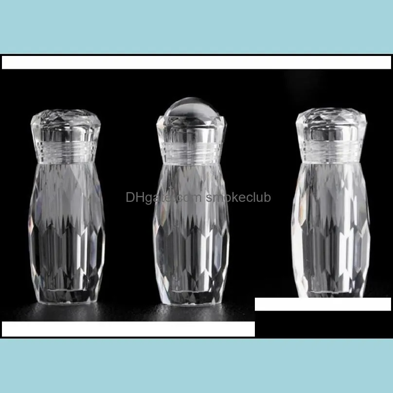 5ml Clear Acrylic Cosmetic Jars Travel Size Cream Bottle Face Hand Lotion Dispenser Jar Diamond Shape