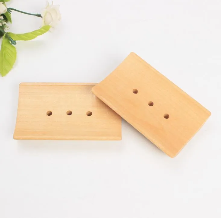 Wooden Soap Dish Fashion Handmade Soap-Tray Box DIY Soap-Holder House Ornamentation Bathroom SN5992