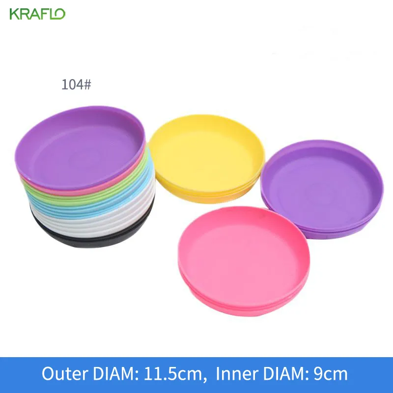 Soucoupe pour Espaces Intérieurs et Extérieurs Ronde Plastique pour