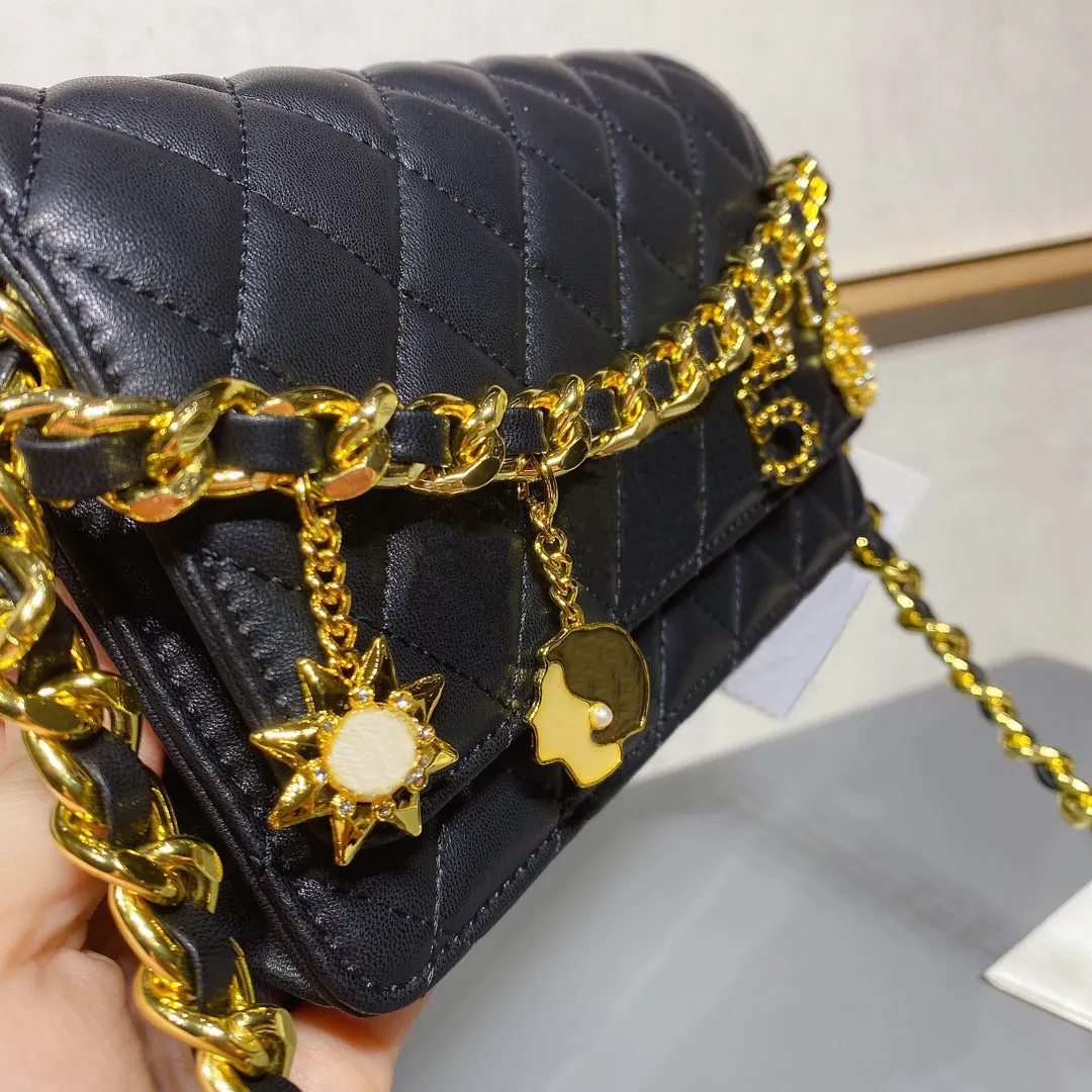 chain shoulder bag Wallet Crossbody Girls Purses 2022 NEW Luxury Designers Drawstring Fashion vintage Crossbody Top Quality Lady Handbags Wallets women hand bags