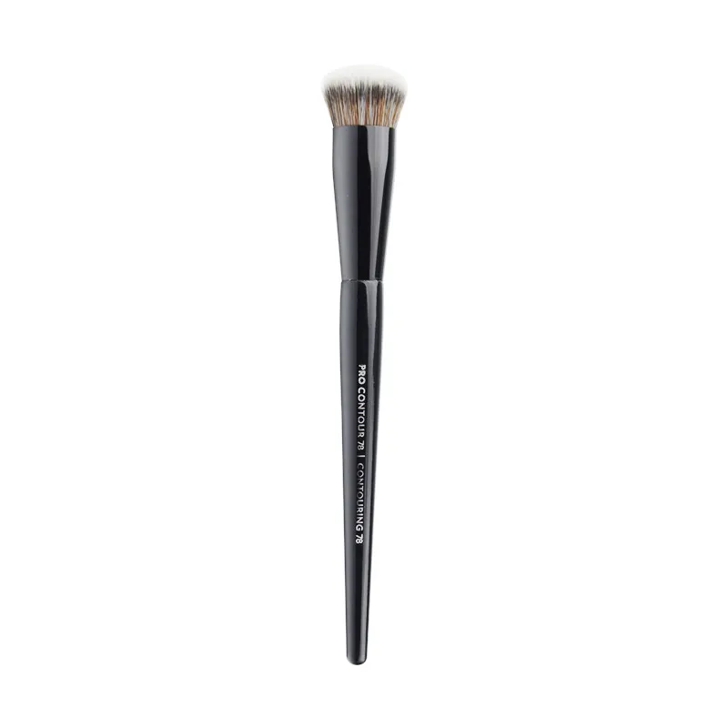 BlackPro Contour Makeup Brushes 78 - Högkvalitativt mjukt tätt syntetiskt hår Round Concealer Foundation Cream Skönhet Kosmetika Verktyg