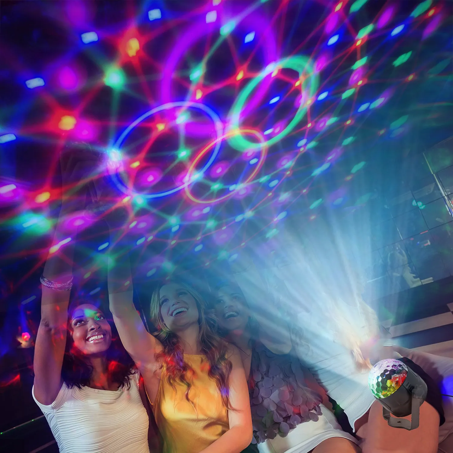 LED آثار LED مرحلة الإضاءة حفل زفاف LED Strobe Light Disco Ball