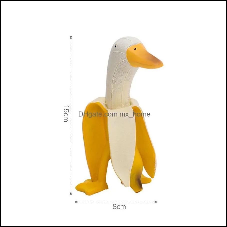 Party Favor Lovely funny creative banana duck decoration home decoration desktop birthday gift