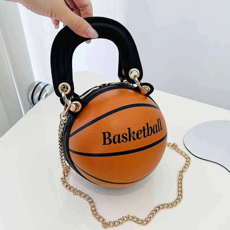 حقيبة كرة سلة لكرة السلة للنساء للنساء محفظة سحاب ومسحة اليد الأزياء PU جلدية كروس كروس حقيبة 220608