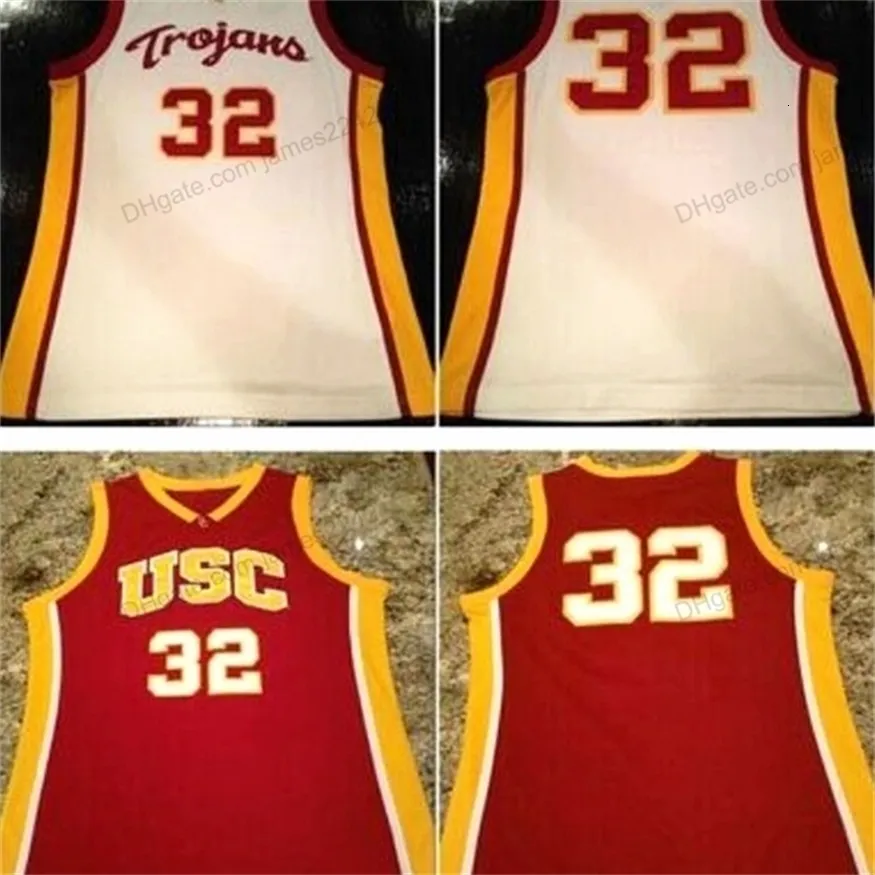 Nikivip Custom USC Trojans # 32 OJ Mayo Jersey de basquete do sul da Califórnia Costura masculina de qualquer tamanho 2xs-5xl Nome ou número