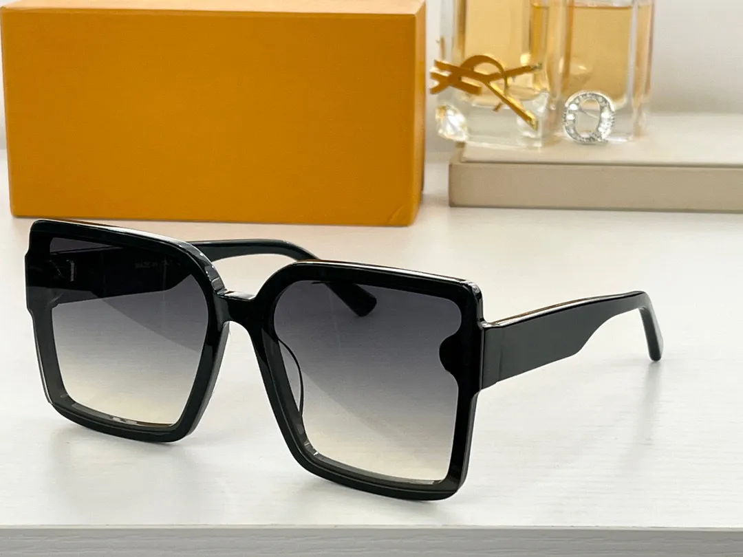 Mode L cool lunettes de soleil pour femmes hommes été Style 9078 Anti-Ultraviolet rétro plaque plein cadre lunettes boîte aléatoire