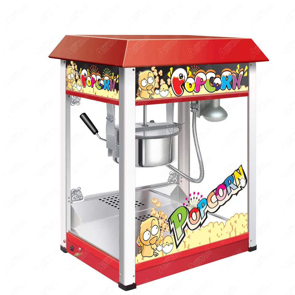 VBG1608 Commericial automatic popcorn machine maker with big volume 8oz series