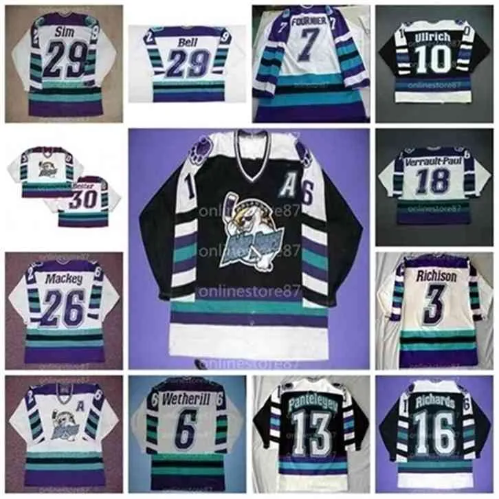 Chen37 C26 Nik1 40Nik1 Tage Orlando Solar Bear Hockey Jersey Grigori Panteleyev Grigori Panteleyev Pat Mikesch Mike Ullrich Jeff Rucinski Grant Richison