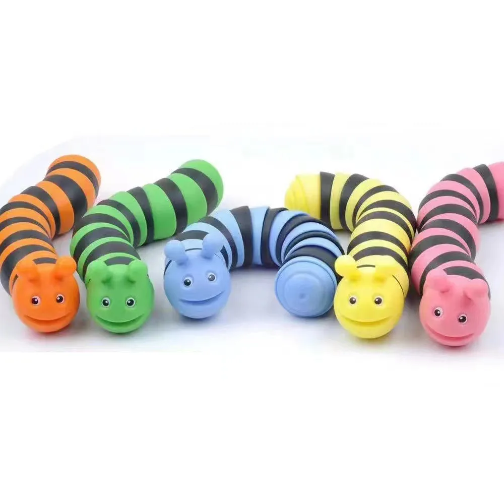 NewStyle Creativo Giocattolo articolato per alleviare lo stress Puzzle Vent Lumaca Animale Divertente Fidget Slug Fingertip Toys Per bambini DHL FREE YT199501