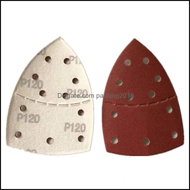 11 holes abrasive tools sandpaper pads sanding sheets assorted sandpaper waterproof hand tools 40 60 80 100 120 180 240 320 400 600 800