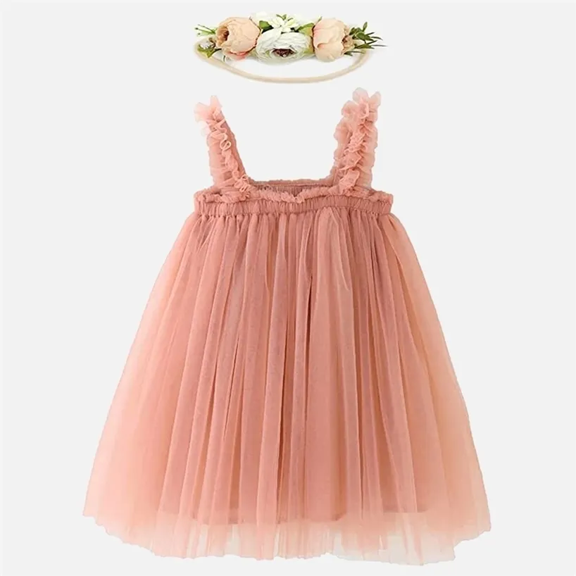 LZH Summer Baby Girls Sukienki na swobodny kwiatowy tutu księżniczka niemowlę 1. urodziny urodzone ubrania 220426