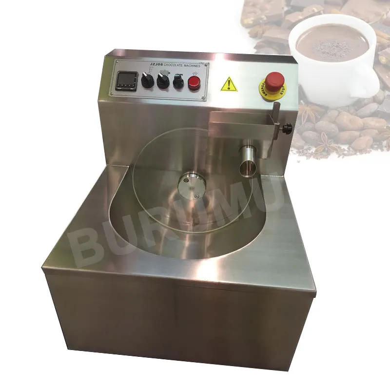 8kg/Hour Small Chocolate Tempering Machine Cocoa Melting Equipment For Home Use