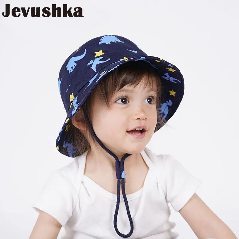 Dzieci Summer UV Protection Cartoon Hat Baby Girl Boy Sun Cap for Children 220630