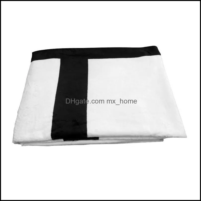 9 Penels Blankets Sublimation Blank Blanket with Tassels Heat Transfer Printing Shawl Wrap Sofa Sleeping Throw 125*150cm