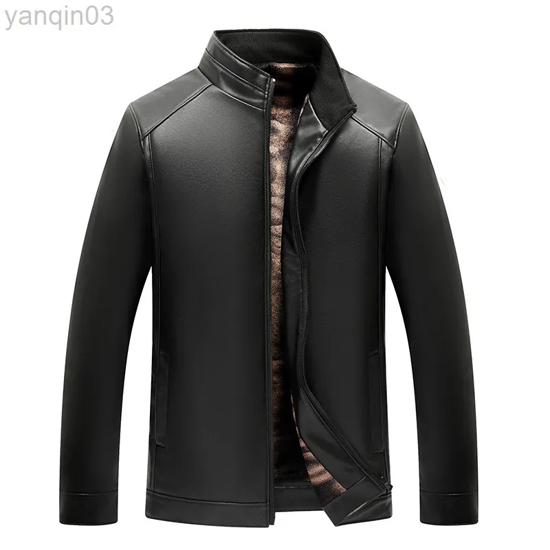 Mens Brown Mens Leather Jackets Cheap Casual And Stylish For Spring And