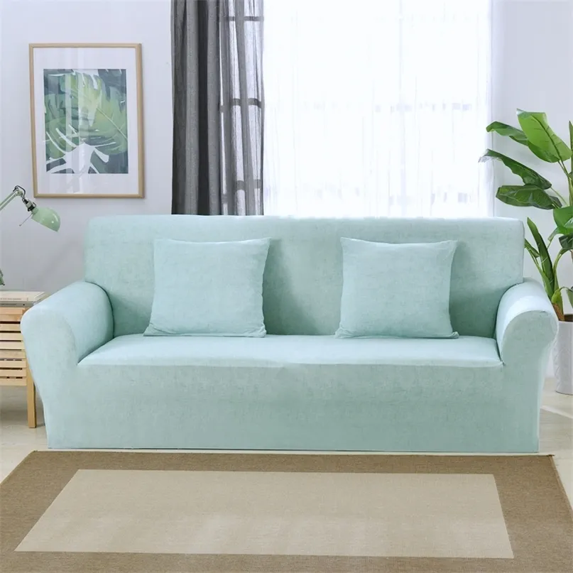S Emiga Stretch Corner Sofa Cover Slipcovers Elastic All Inclusive Couch Fall för olika form Loveseat Chair L Style 220615