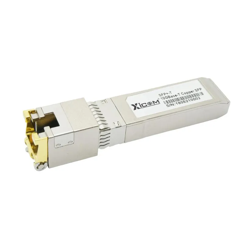 Fiber Optik Ekipman 10GBase-T Bakır SFP Modülü 30m Uyumlu 10338Fiber