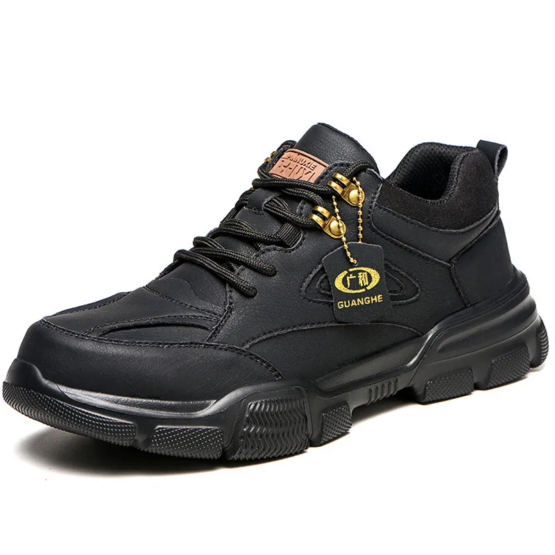 Indestructible Steel Toe Site Safety Boots Work Sneakers For Men Winter Sport Boots With Site Safety Boots Features Style 220322 From Qiyue09 15.88 DHgate.Com