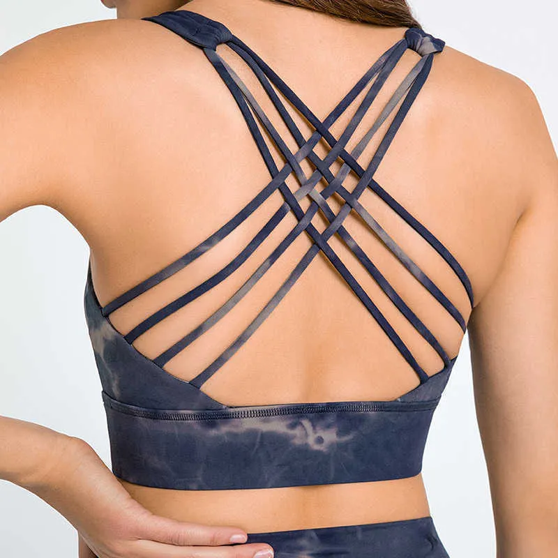 Workout Tops For Women Cross Backless Tank Tops Loose Fit Athletic Running Tank Tops Women Gym Yoga Shirts Plus Size - View #5