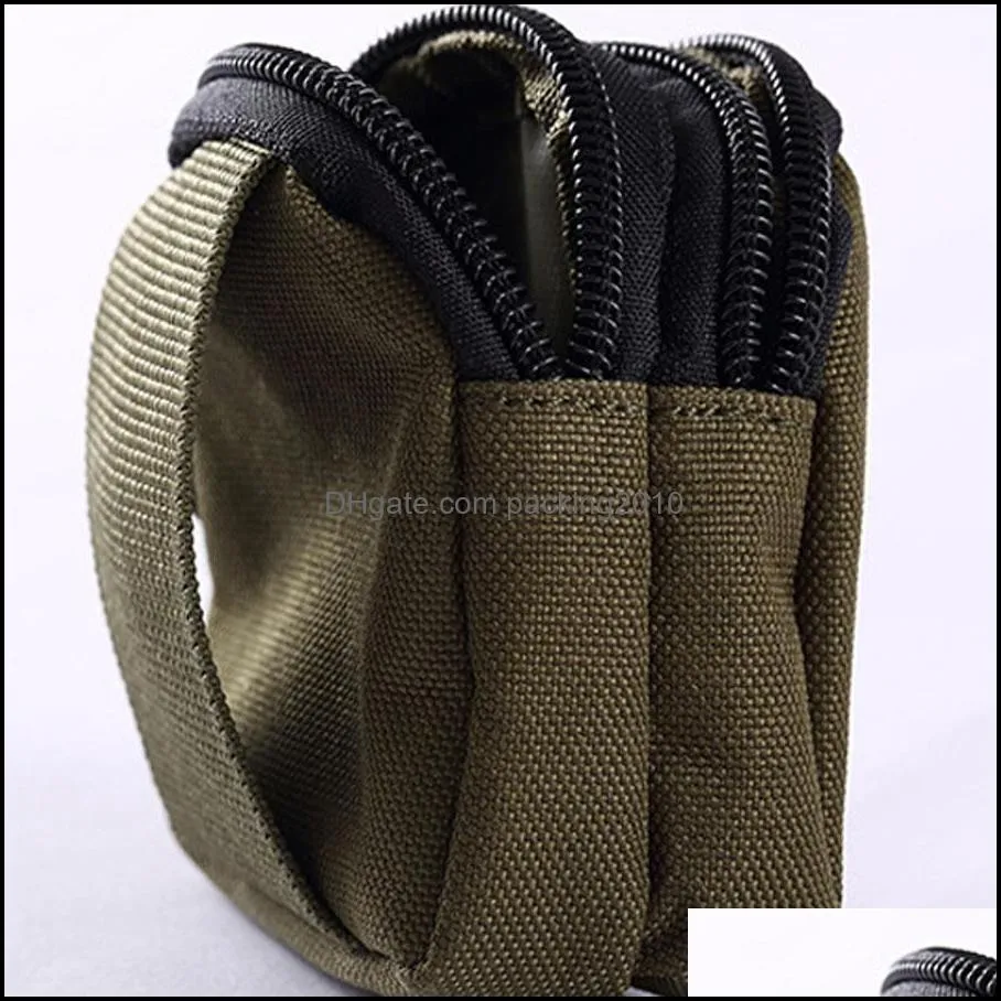 nylon fashion waterproof mini sports pockets camouflage tactical waist bag outdoor camping military tactical waist pockets dh0820 t03