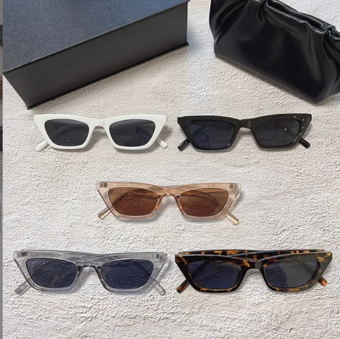 Nuovo arrivo moda occhiali da sole donna vintage cat eye specchio classico vintage occhiali da sole femminile Oculos De Sol Feminino UV400