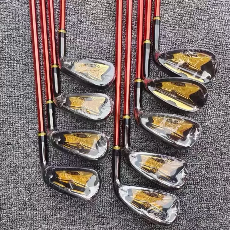 FedEx/Ups Yeni Maruman Majesty Prestigo 10 Golf Irons R/SR/S FLEX Headcovers Accessorialsbag Bagaj Yapım Malzemeleri