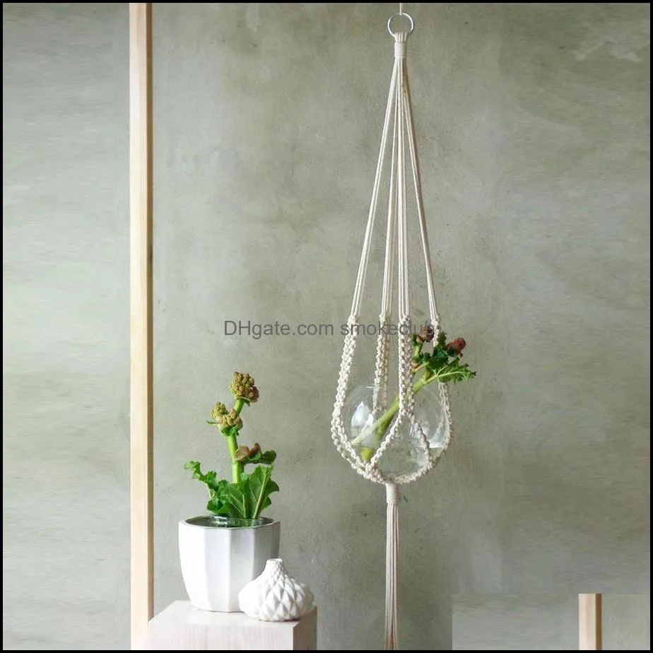 New arrival good quality macrame plant hanger pot hanger pot holder plant holder C0125