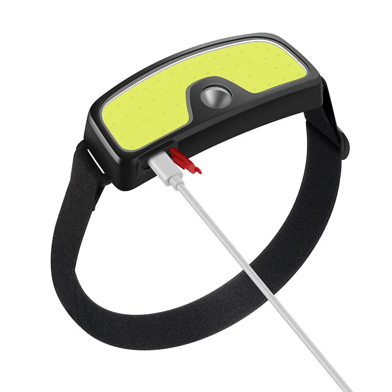 BORUiT COB LED Headlamp Sensor Headlight 18650 Battery Type-C Rechargeable Head Torch Waterproof Work Light Camping Fishing Lamp - 39