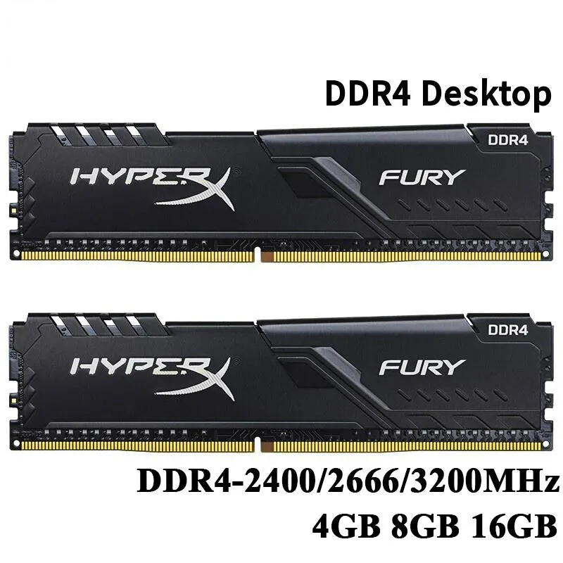 RAMS DDR4 4G 2133MHz 8G 2400MHz 2666MHz 16GB 3200MHz 4 GB 8 16 1.2V PC4-21300 25600 DIMM 288PINデスクトップメモリ​​ラムスラムスラムス