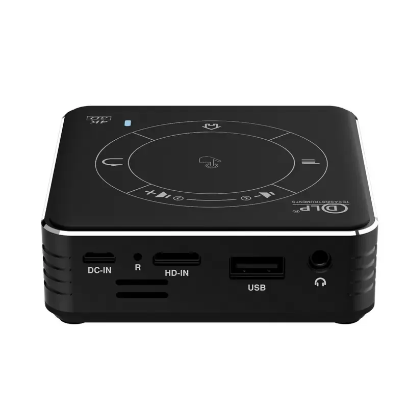 Portable 4K Projector: 3D C99 Mini DLP Projector with