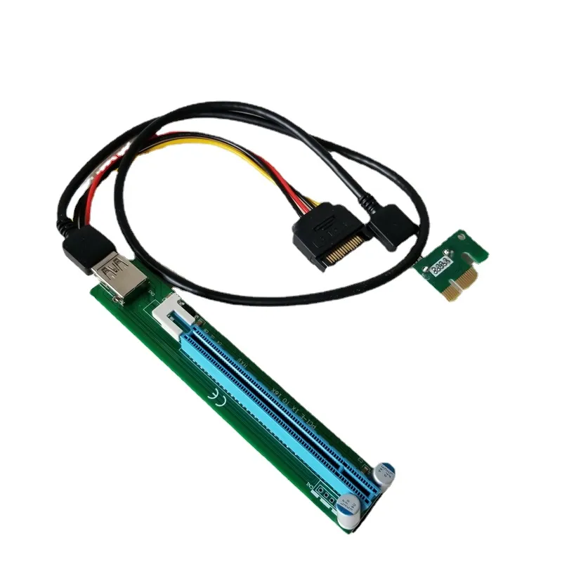 Rallonge PCI-E Express 1x Vers 16x Avec Câble USB 3.0 – Pour Carte Graphique