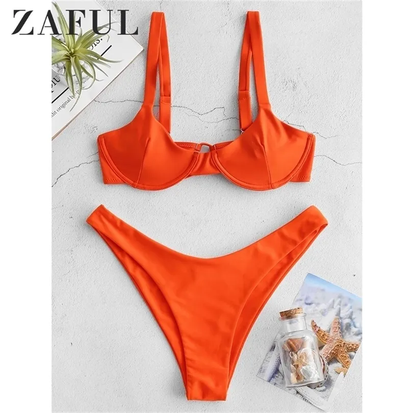 Bickini gravata Bette Bette Bette Straps Solid Women Summer Swim Momen Sexy Women Spaghetti Strap Bathing Suit T200508