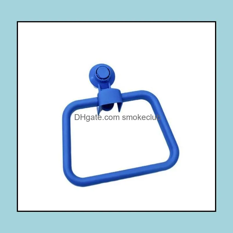 Sublimation Multifunctional Vacuum Suction Cup Towel Rings Bathroom Punch-free Towel Hanging Ring