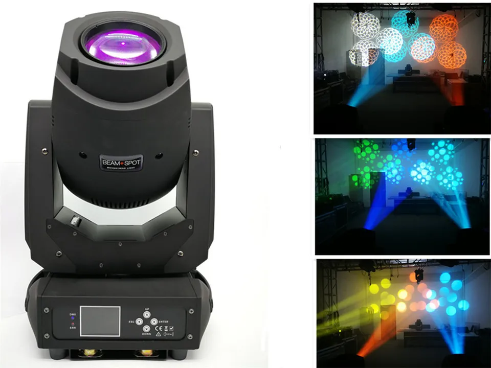 LED 200W 230W شعاع بقعة غسل 3in1 GOBO Moving Heads Lights Super Bright for Concert Light DJ Show Disco Light