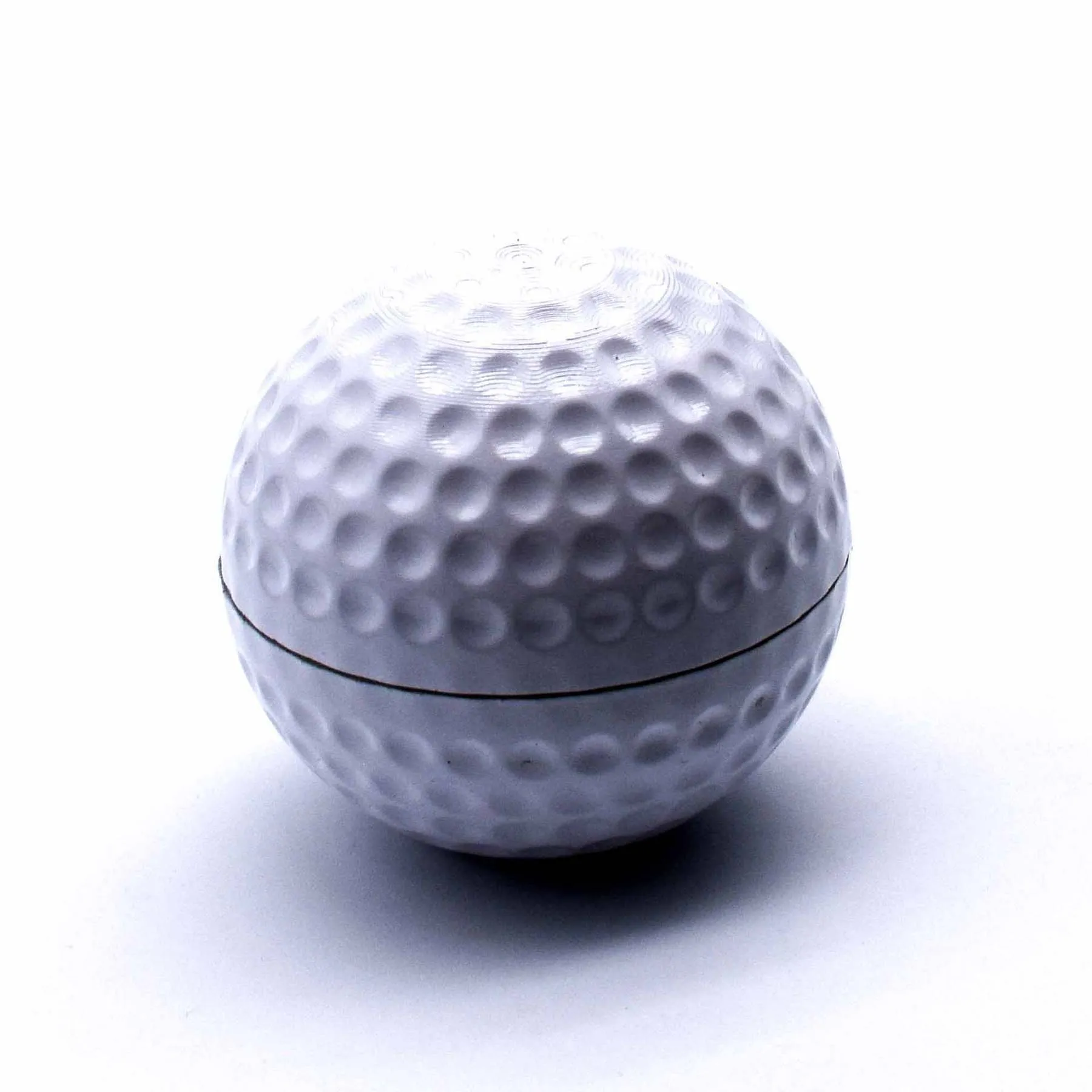 Creative Design Of Golf Ball Metal Herb Grinder 53mm Zinc Alloy Tobacco
