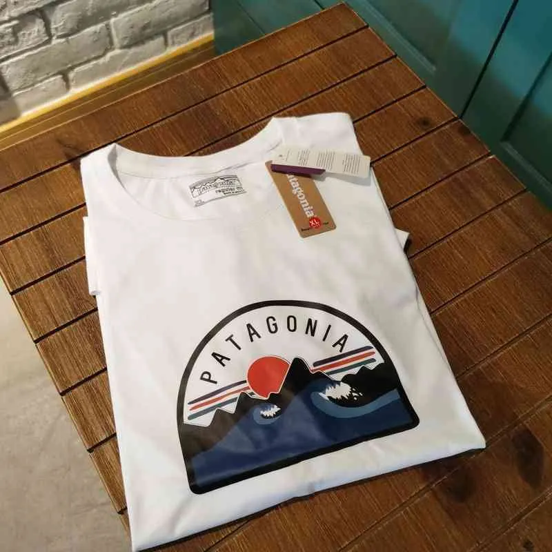 designers luxurys patagonias t-shirts Spot limited couple / Bata and wo children's short sleeved T-shirt