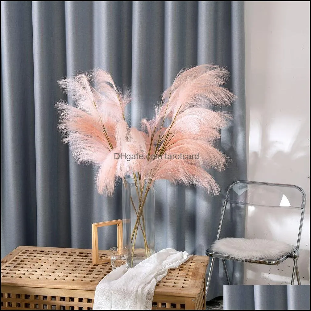Artificial reed pampas grass wedding simulation flower home decoration