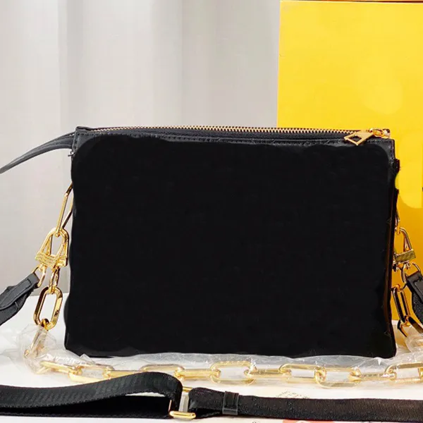 최고 품질의 디자이너 핸드백 클러치 크로스 바디 가방 여성 패션 체인을위한 레이디 봉투 어깨 가방 지갑 고급 핸드백 소 가죽 퍼프