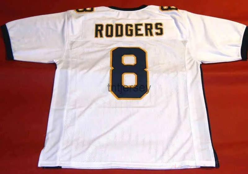 安くカスタムAaron Rodgers California Bears Jersey Calまたはカスタム任意の名前またはナンバージャージ