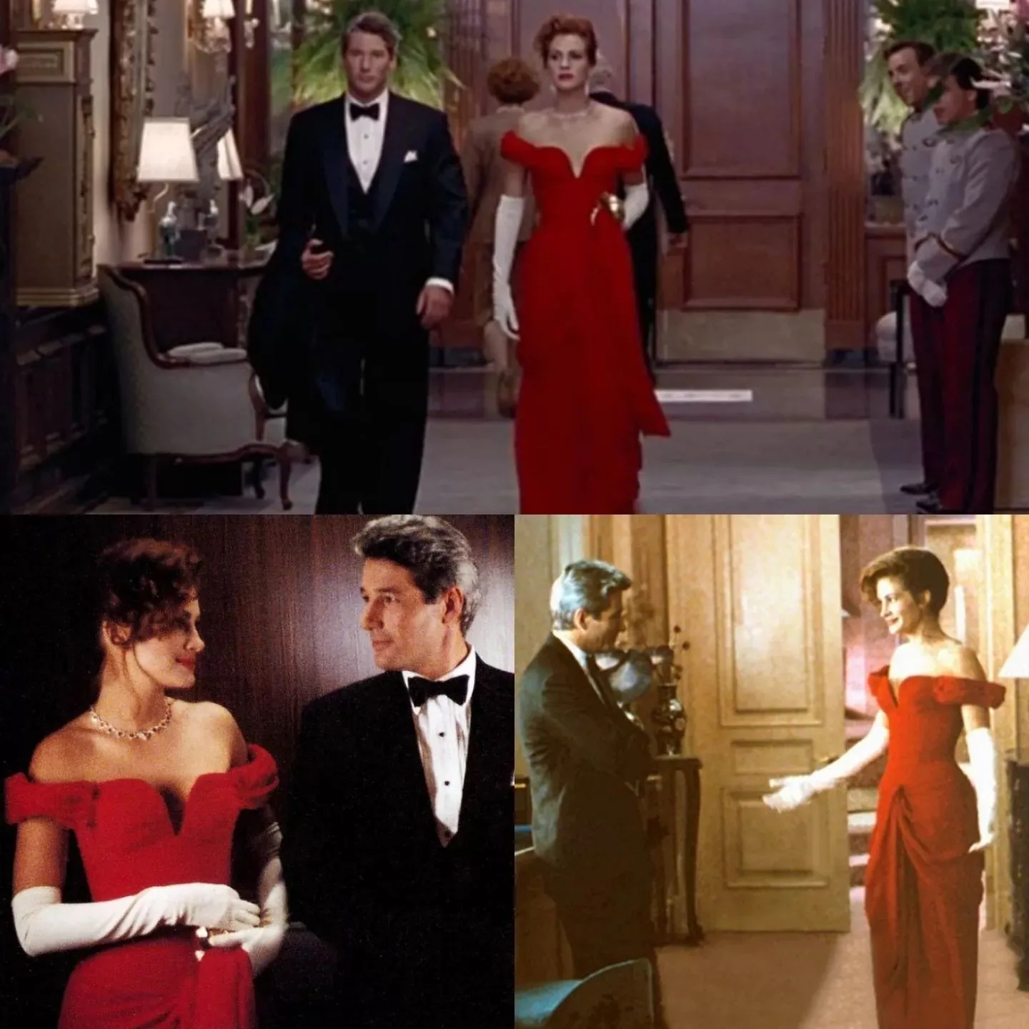 pretty woman red dress