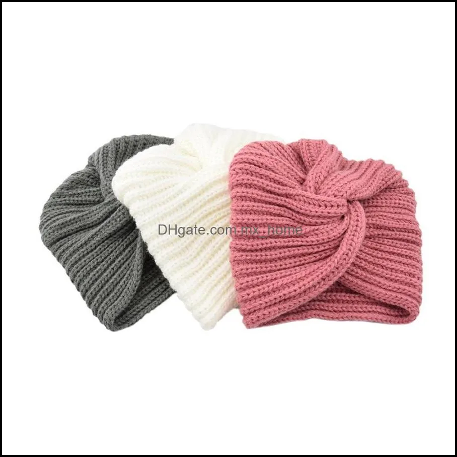 European and American imitation cashmere cross Indian hat Muslim hats woolen knitting sleeve Bohemian Baotou cap