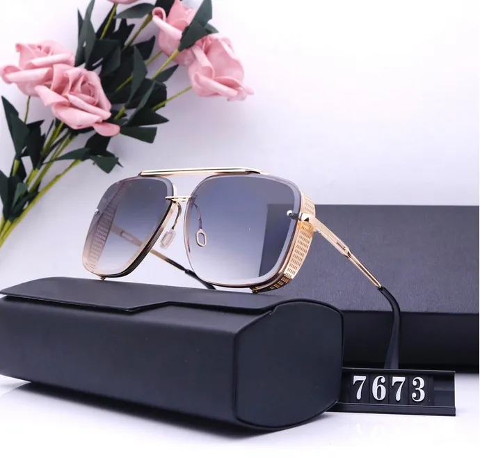 Fashion Designer D Sunglasses Classic Eyeglasses Goggle Outdoor Beach Sun Glasses For Man Woman 7 Color